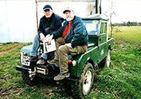 KEN AND CLEM ON ONE OF KENS OLD SERIES