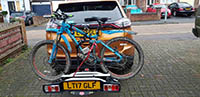 EBIKE ON BACK OF THE EDGE