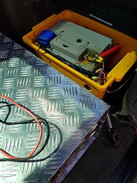 REAR YUASA BATTERY